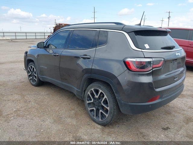 3C4NJCCBXJT494891 Jeep Compass Limited Fwd
