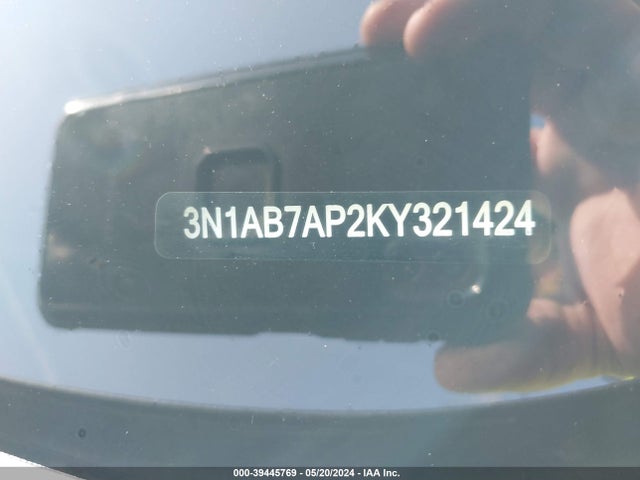 Nissan SENTRA S 2019 3N1AB7AP2KY321424 Image 9