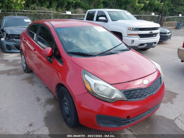 Auction sale of the 2013 Kia Rio Lx, vin: KNADM4A34D6253487, lot number: 39445791