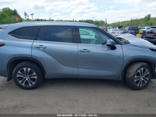 5TDHBRCH4MS065813 Toyota Highlander Hybrid Xle