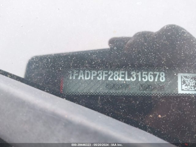 1FADP3F28EL315678 Ford FOCUS SE