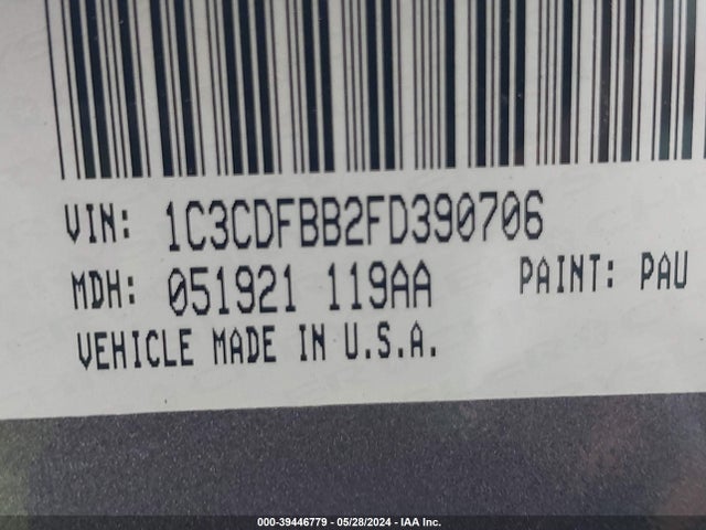 Dodge DART SXT 2015 1C3CDFBB2FD390706 Image 9