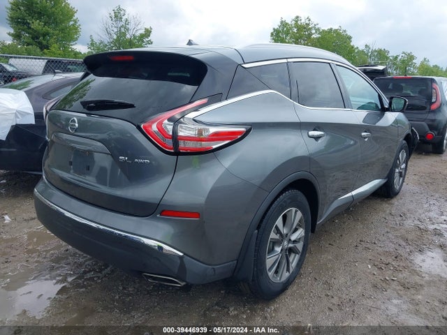 Nissan MURANO SL 2015 5N1AZ2MH4FN204863 Image 4