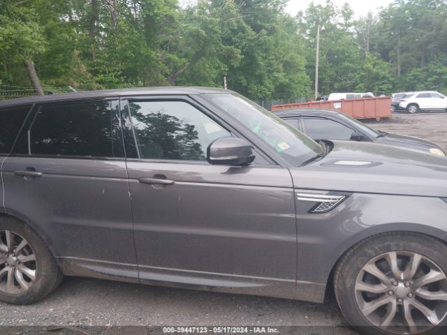 SALWR2VF6GA548025 Land Rover Range Rover Sport 3.0l V6 Supercharged Hse