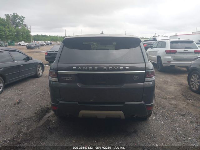 SALWR2VF6GA548025 Land Rover Range Rover Sport 3.0l V6 Supercharged Hse