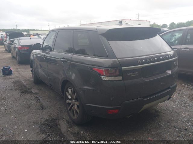 SALWR2VF6GA548025 Land Rover Range Rover Sport 3.0l V6 Supercharged Hse