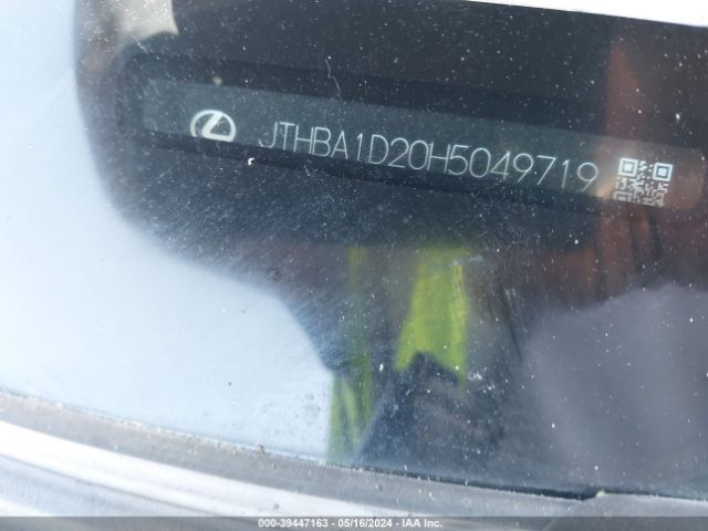 JTHBA1D20H5049719 Lexus IS 200T