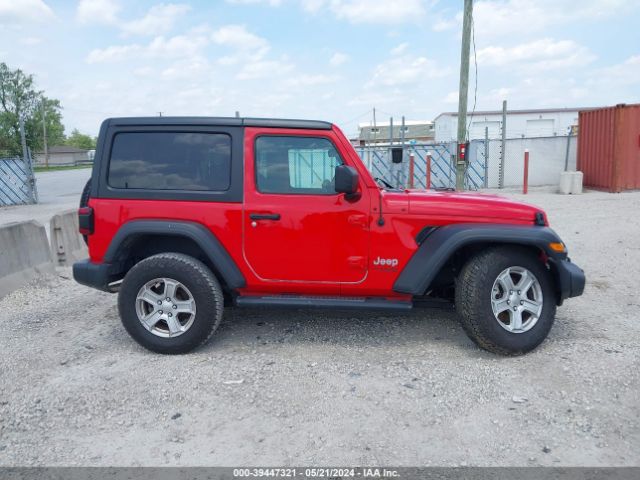 1C4GJXAN4MW541764 Jeep Wrangler Sport S 4x4