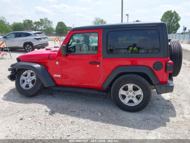 1C4GJXAN4MW541764 Jeep Wrangler Sport S 4x4