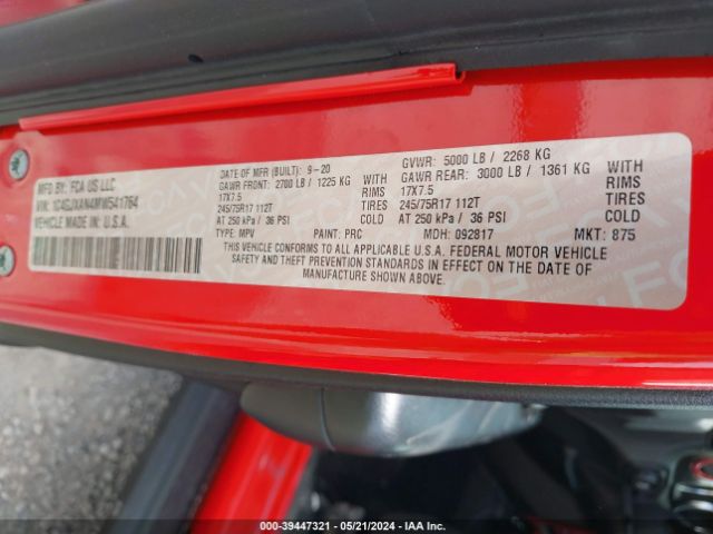 1C4GJXAN4MW541764 Jeep Wrangler Sport S 4x4
