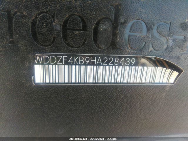 WDDZF4KB9HA228439 Mercedes-Benz E 300 4matic