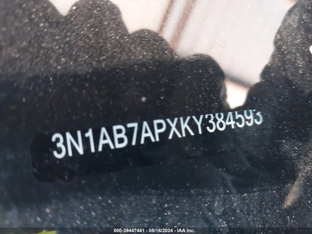 Nissan SENTRA S 2019 3N1AB7APXKY384593 Image 9