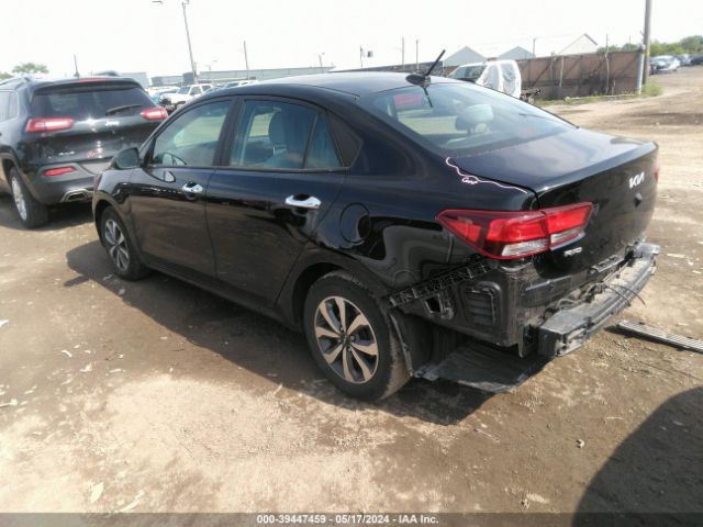 3KPA24ADXNE494387 KIA RIO S