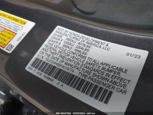19UDE4H66PA019774 Acura Integra A-spec W/ Technology
