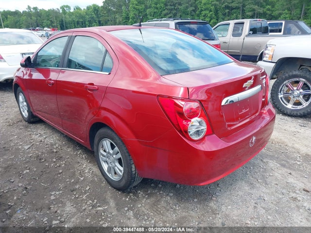 Chevrolet Sonic Lt Auto 2014 1G1JC5SH9E4156588 Image 3