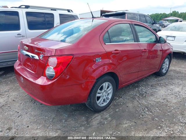 Chevrolet Sonic Lt Auto 2014 1G1JC5SH9E4156588 Image 4