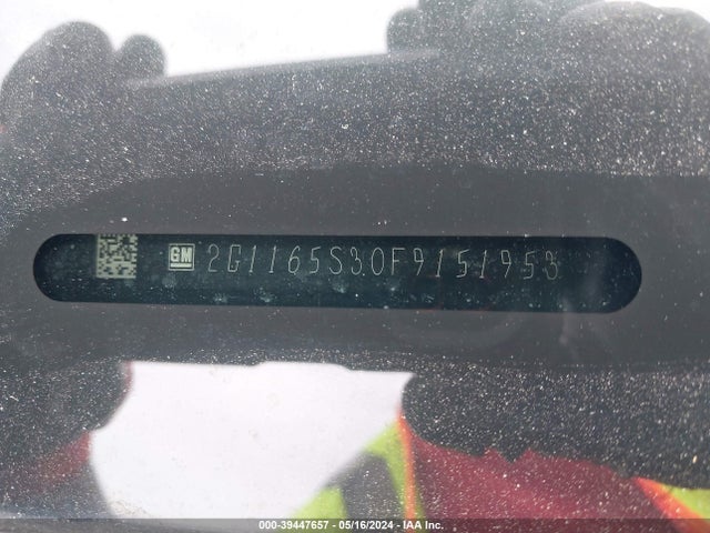 Chevrolet IMPALA 2LZ 2015 2G1165S30F9151953 Image 9