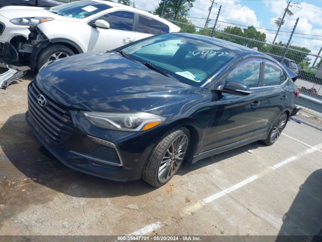 KMHD04LBXJU496422 Hyundai Elantra Sport