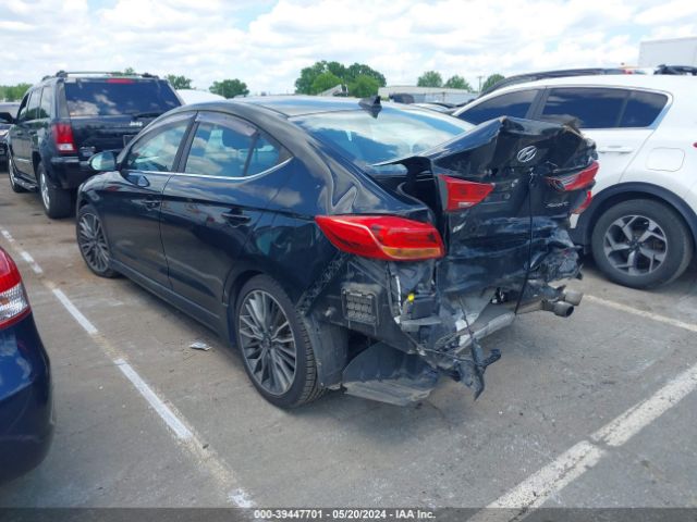 KMHD04LBXJU496422 Hyundai Elantra Sport