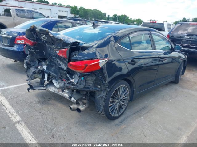 KMHD04LBXJU496422 Hyundai Elantra Sport