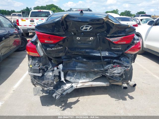 KMHD04LBXJU496422 Hyundai Elantra Sport