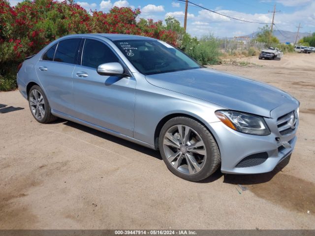 Aukcja sprzedaży 2015 Mercedes-benz C 300 Luxury/sport, vin: 55SWF4JB2FU096111, numer aukcji: 39447914