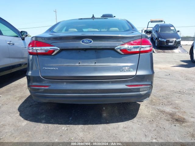 3FA6P0MU9KR239915 Ford Fusion Hybrid Sel