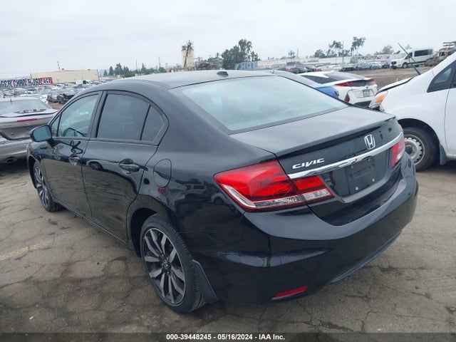 Honda Civic Ex-l 2014 2HGFB2F98EH504998 Image 3