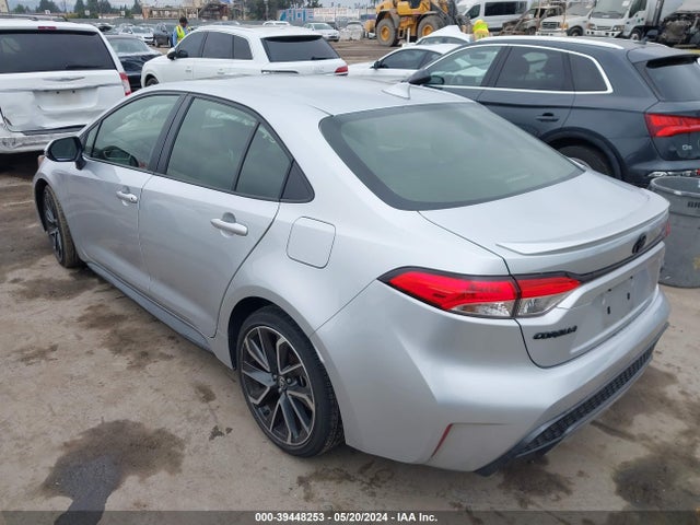 Toyota COROLLA SE 2022 JTDP4MCE8N3511947 Image 3