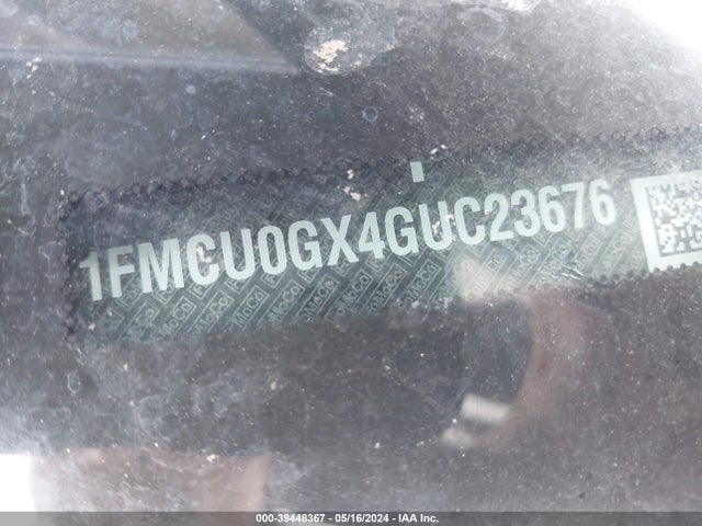 Ford ESCAPE SE 2016 1FMCU0GX4GUC23676 Image 9