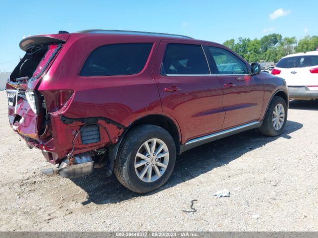 1C4RDJAG2NC103939 Dodge Durango Sxt Awd