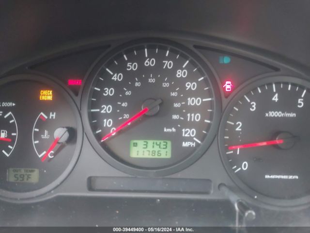 2006 SUBARU IMPREZA JF1GD67626G524840 Photo 6