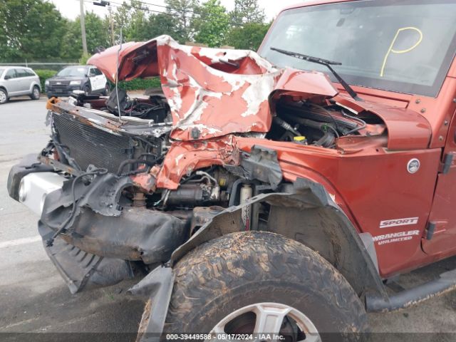 1C4BJWDG1EL291467 Jeep Wrangler Unlimited Sport