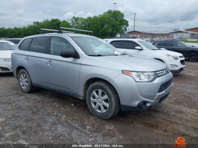 Aukcja sprzedaży 2014 Mitsubishi Outlander Es, vin: JA4AD2A37EZ006338, numer aukcji: 39449605