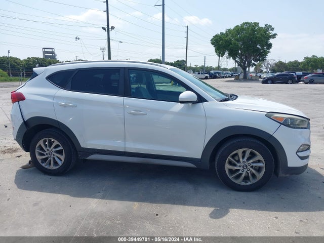 Aukcja sprzedaży 2018 Hyundai Tucson Sel, vin: KM8J33A44JU612271, numer aukcji: 39449701