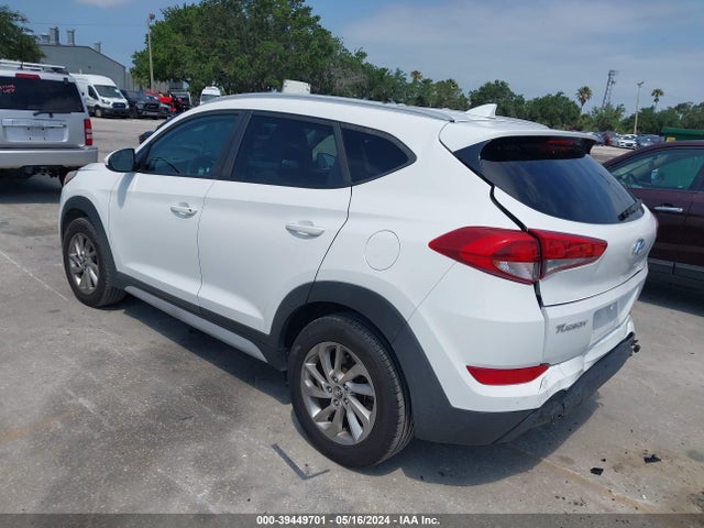 Aukcja sprzedaży 2018 Hyundai Tucson Sel, vin: KM8J33A44JU612271, numer aukcji: 39449701