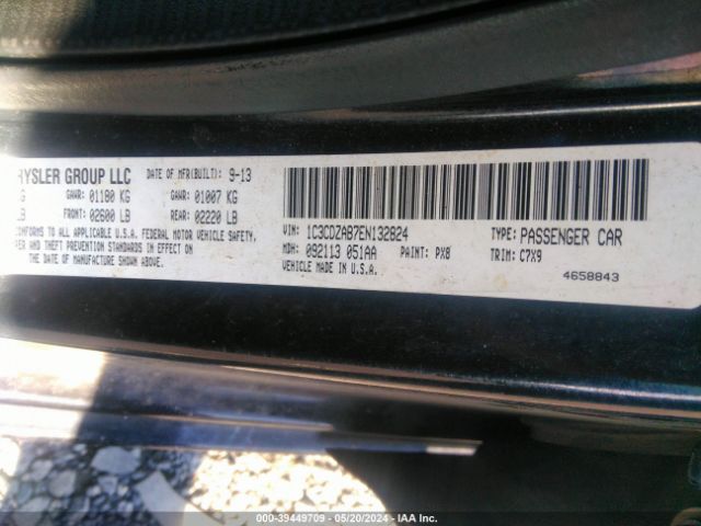 1C3CDZAB7EN132824 Dodge AVENGER SE