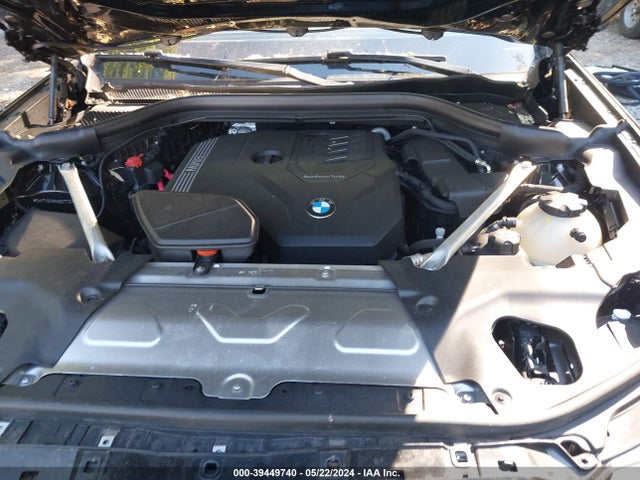 BMW X3 Xdrive30i 2021 5UXTY5C08M9E07775 Image 10