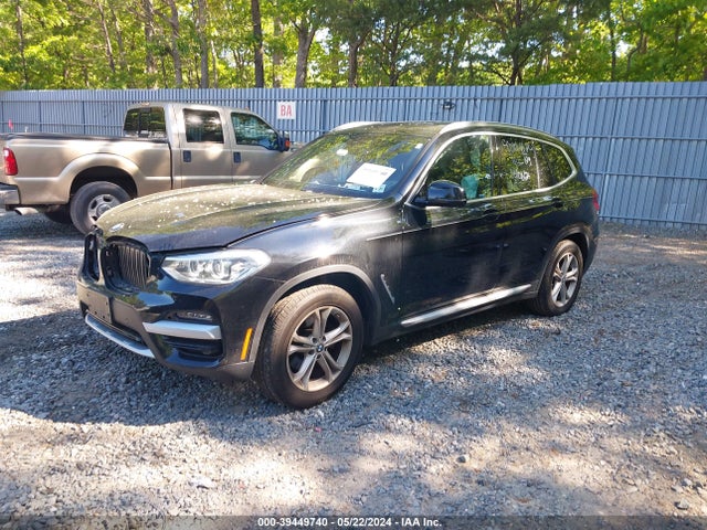 BMW X3 Xdrive30i 2021 5UXTY5C08M9E07775 Image 2