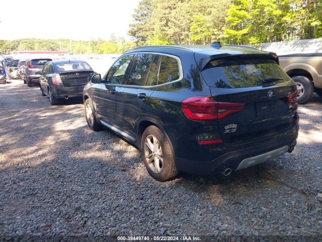 BMW X3 Xdrive30i 2021 5UXTY5C08M9E07775 Image 3