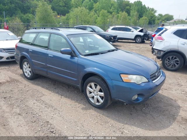 Auction sale of the 2006 Subaru Outback 2.5i Limited, vin: 4S4BP62C167317585, lot number: 39449848