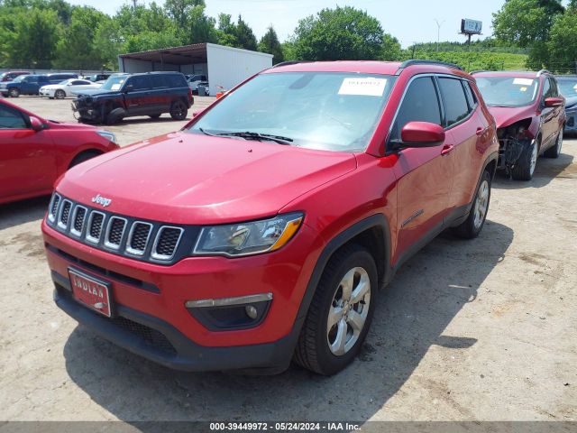 3C4NJCBB2JT468657 Jeep Compass Latitude Fwd