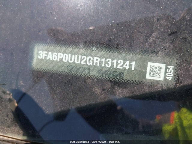 Ford Fusion Hybrid S 2016 3FA6P0UU2GR131241 Image 9