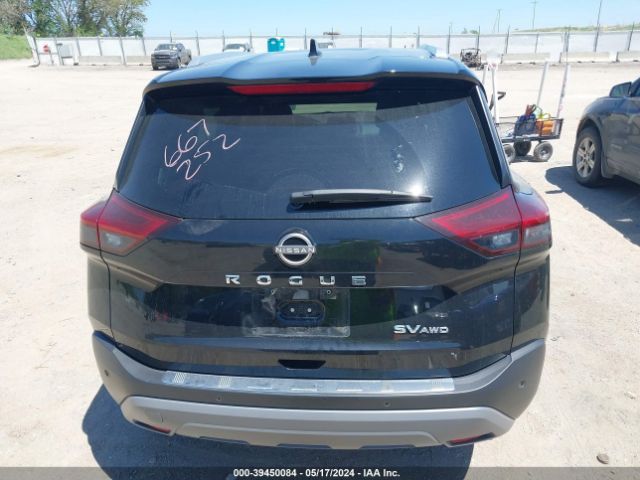JN8BT3BB2NW337195 Nissan Rogue Sv Intelligent Awd