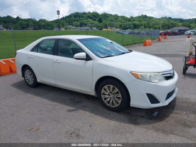Auction sale of the 2012 Toyota Camry Le, vin: 4T4BF1FK7CR210096, lot number: 39450908