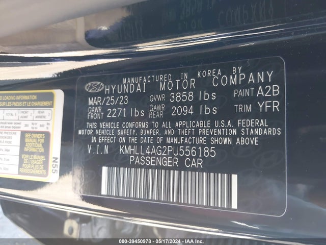 Hyundai ELANTRA SE 2023 KMHLL4AG2PU556185 Image 9
