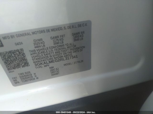 2024 GMC TERRAIN 3GKALMEG2RL317341 Photo 8