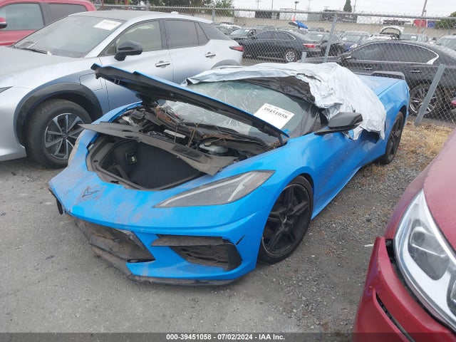 Chevrolet Corvette Stingray Rwd  3lt 2021 1G1YC3D43M5123446 Image 2