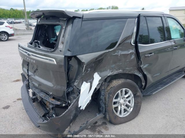 1GNSKNKD4MR130243 Chevrolet Tahoe 4wd Lt