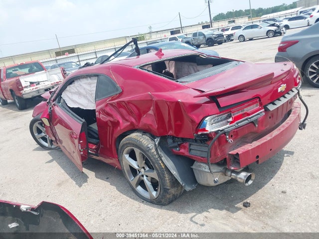 Chevrolet Camaro 2lt 2014 2G1FC1E38E9184734 Image 3